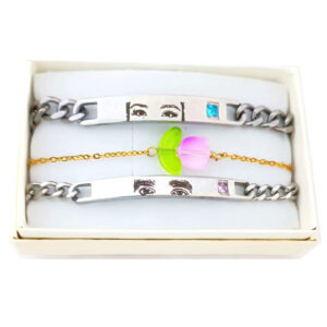 "Tu Historia, Tu Mirada, Tu Frase — Brazaletes Personalizados"❤